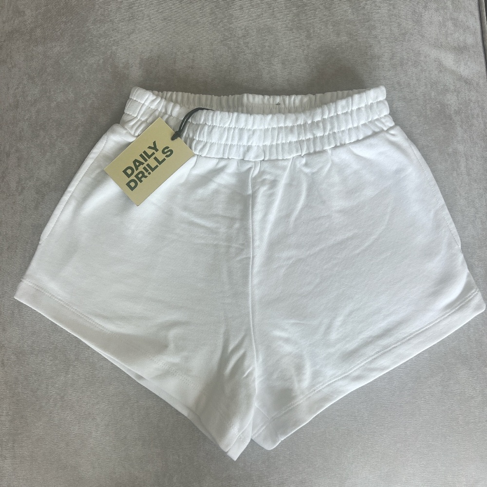 Daily Drills Super Shorts XS/S White